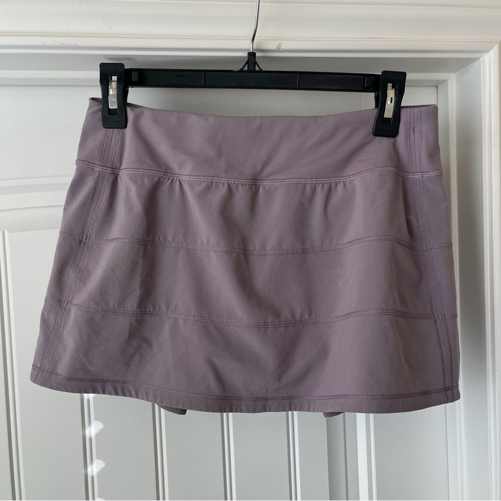 Lululemon skirt skort size 6 Pace Revival Purple tennis preppy athletic